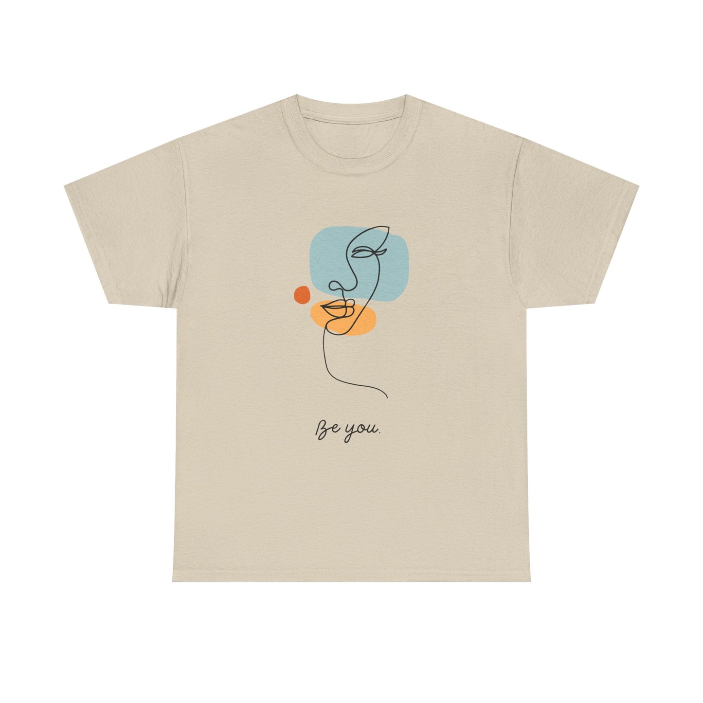 Be You Unisex Cotton Tee - Inspirational Graphic Tee for Self-Love, Gift for Friends, Casual Wear, Birthday, Everyday Comfort