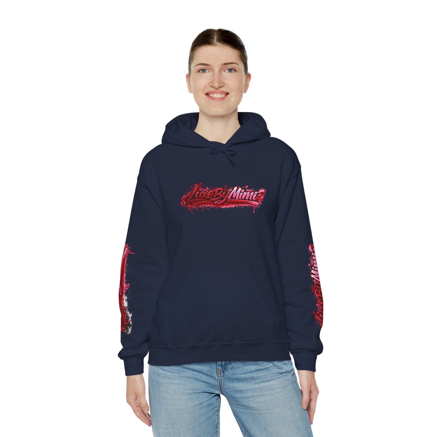 LuxeByMimi Brand Graffiti de Luxe Hoodie — Streetwear Pullover