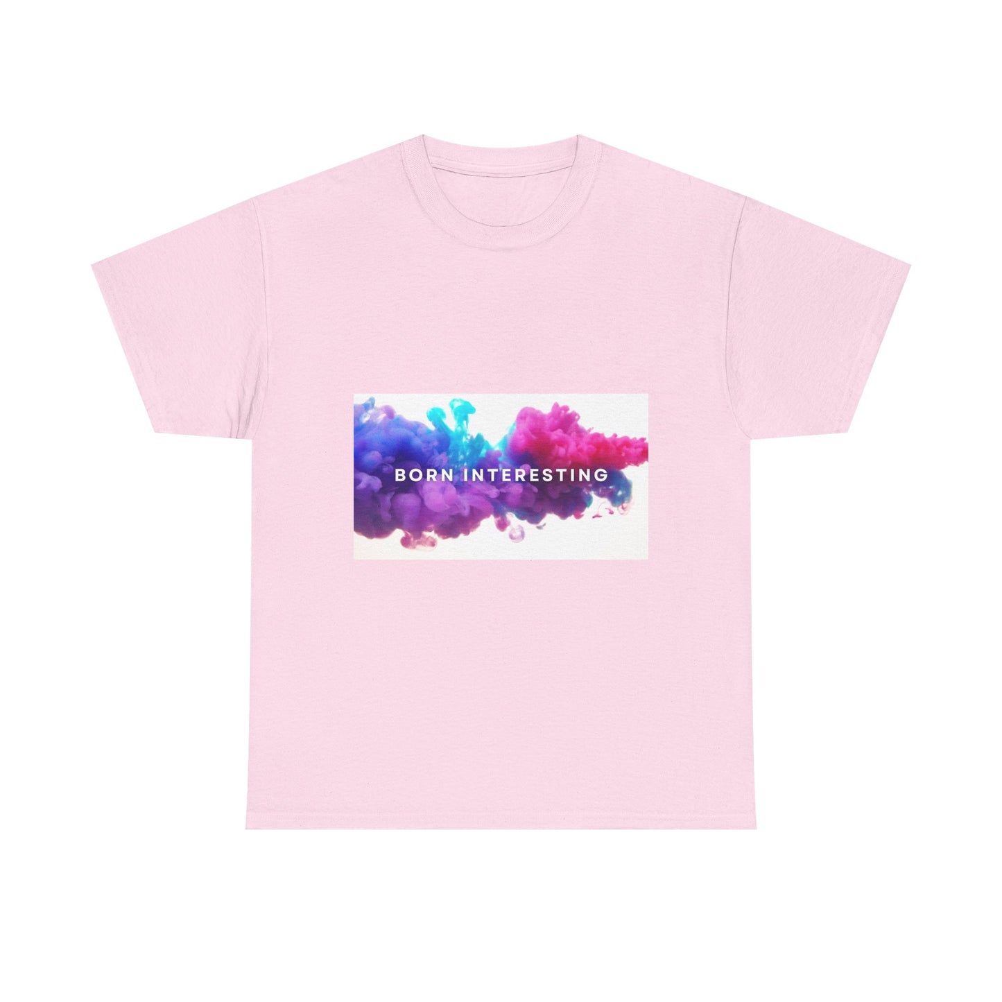 Unisex Cotton Tee – 'Born Interesting' Graphic Shirt, Casual Wear, Gift Idea, Trendy Tee, Daily Wear, Art-Inspired Shirt