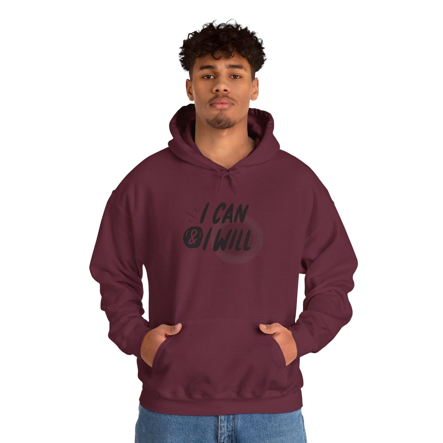Motivational Hoodie for Empowerment, Cozy Sweatshirt for Inspirational Gift, Unisex Apparel, Perfect for Casual Wear, Gym and Self-Care