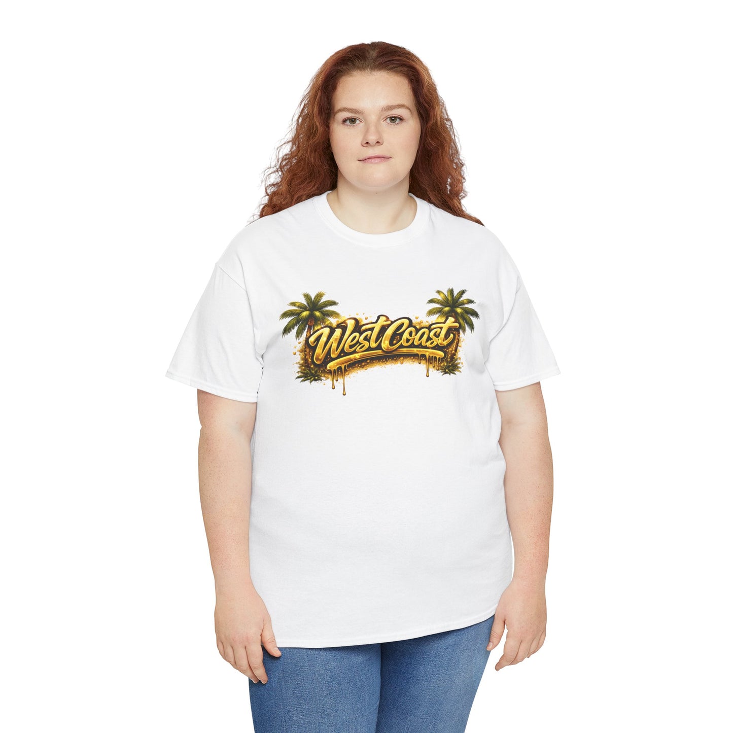 West Coast Palm Tree T-Shirt — Retro Surf Vibe Tee