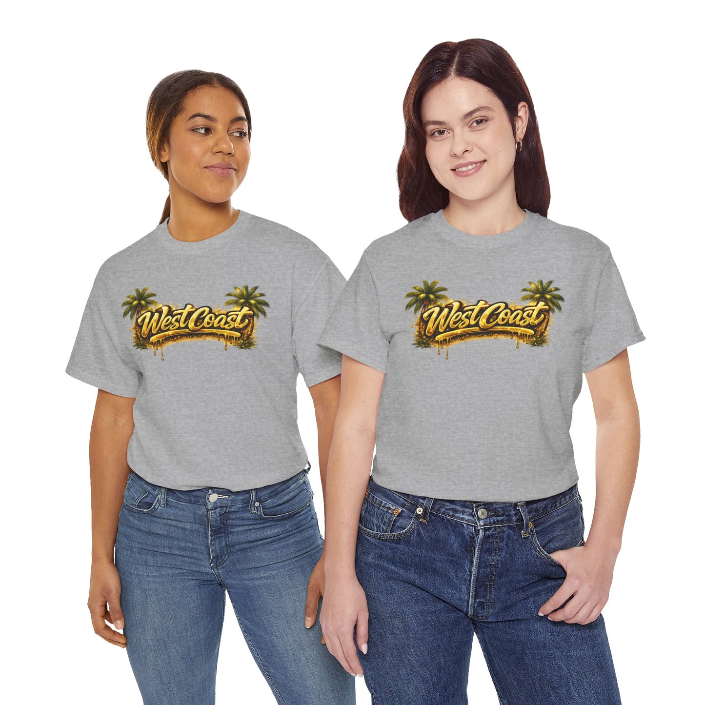 West Coast Palm Tree T-Shirt — Retro Surf Vibe Tee