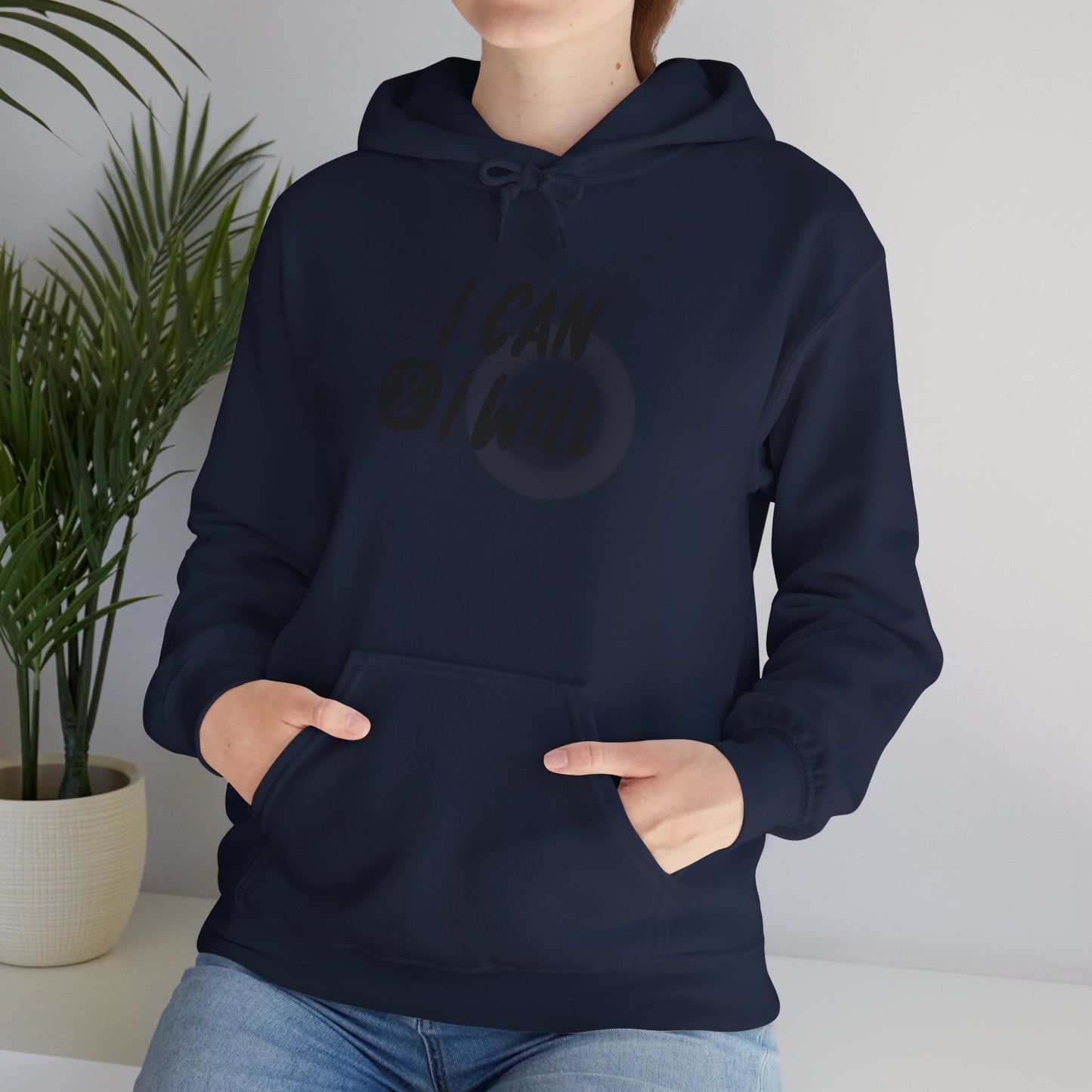 Motivational Hoodie for Empowerment, Cozy Sweatshirt for Inspirational Gift, Unisex Apparel, Perfect for Casual Wear, Gym and Self-Care