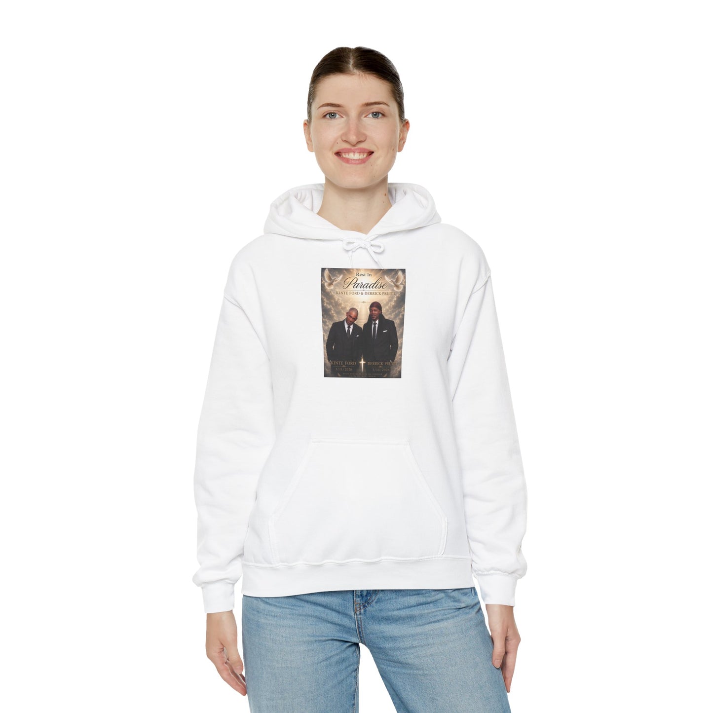 In Memory of Portrait Hoodie — "The Anointing" Ministry Sweatshirt