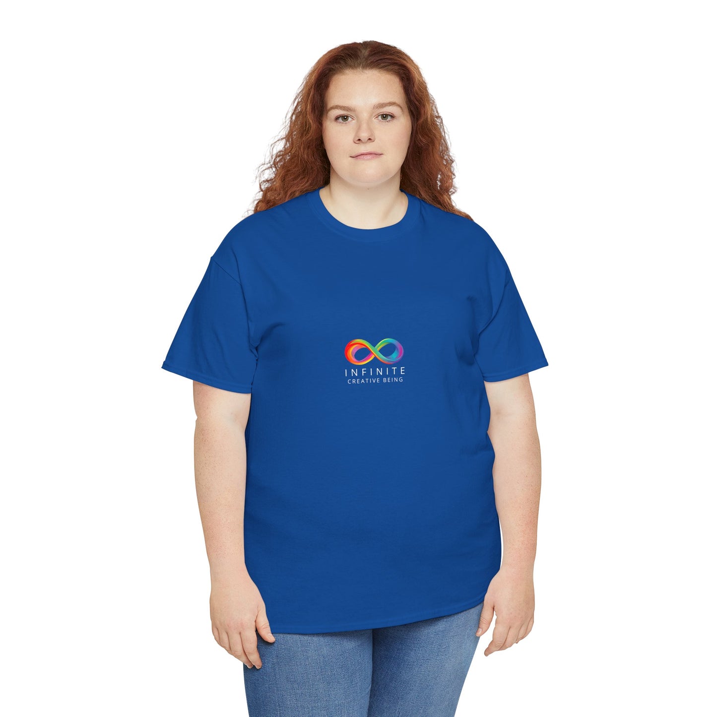 Colorful Infinite Creative Being Unisex Tee, Inclusive Fashion, Everyday Casual Wear, Gift for Friends