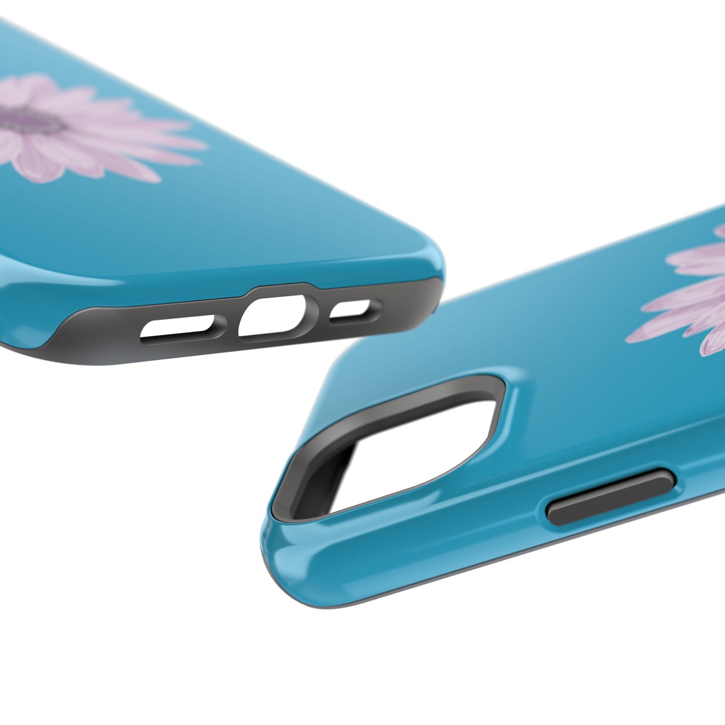 Magnetic Phone Cases with Floral Design, Impact-Resistant Accessories, Stylish Tech Protection, Gifts for Her, Unique Cell Phone Cases