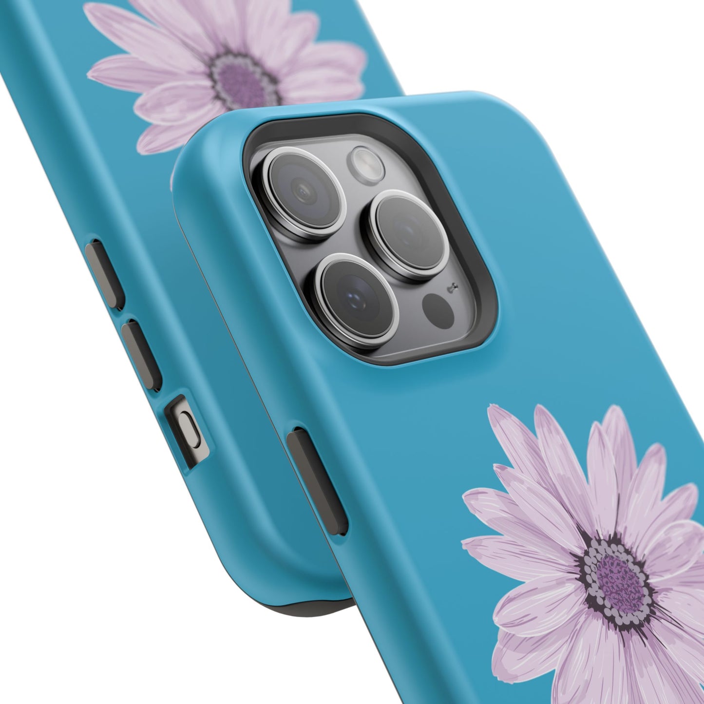 Magnetic Phone Cases with Floral Design, Impact-Resistant Accessories, Stylish Tech Protection, Gifts for Her, Unique Cell Phone Cases