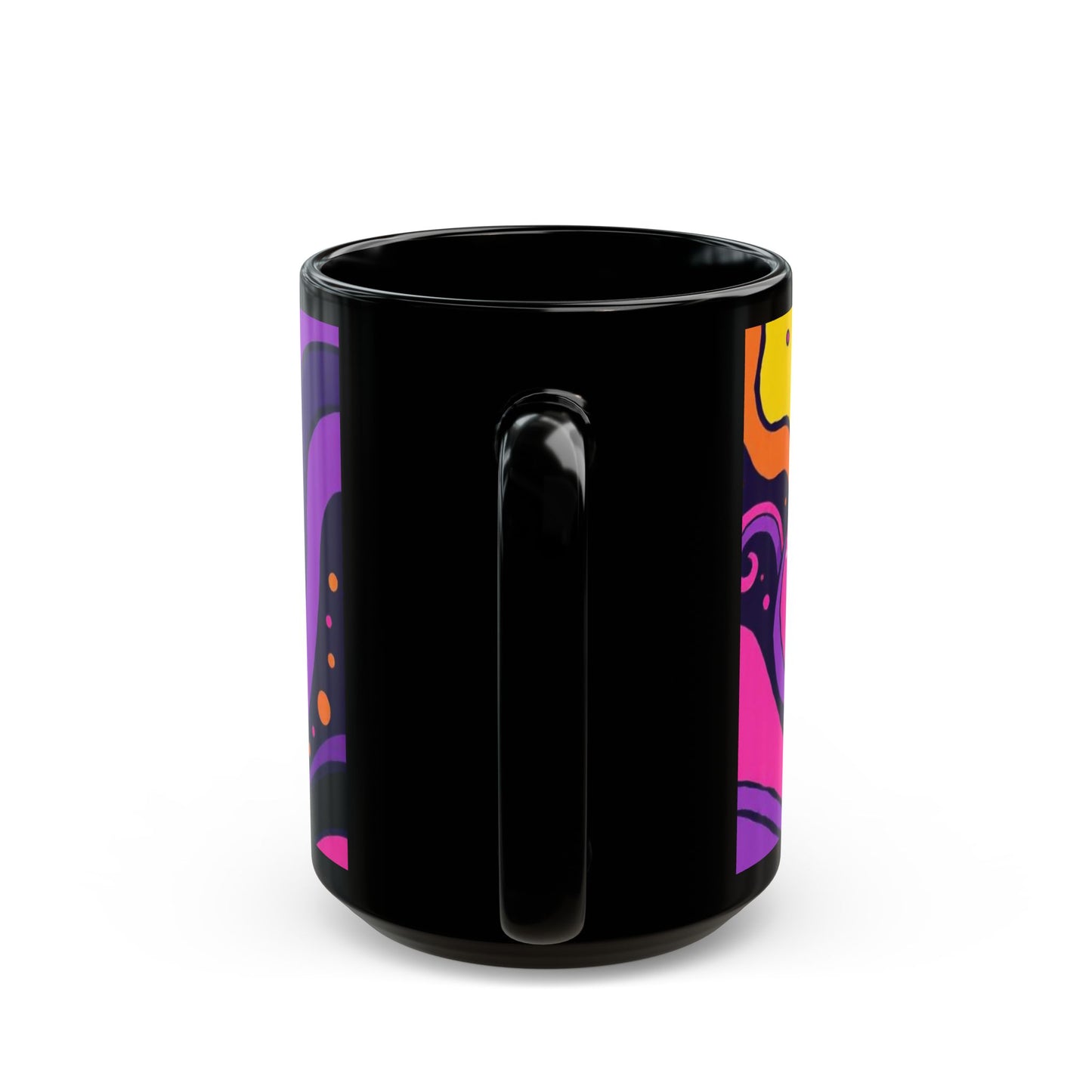 Cosmic Woman of the Night Bold Artistic Black Mug with Colorful Woman Illustration, Gift for Coffee Lovers, Perfect for Birthdays or Celebrations, Unique [...]