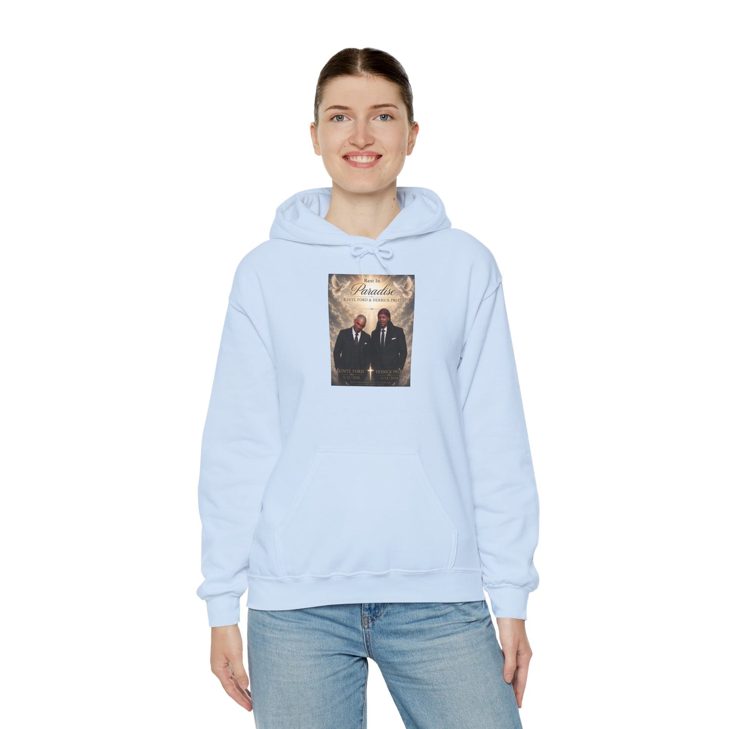 In Memory of Portrait Hoodie — "The Anointing" Ministry Sweatshirt