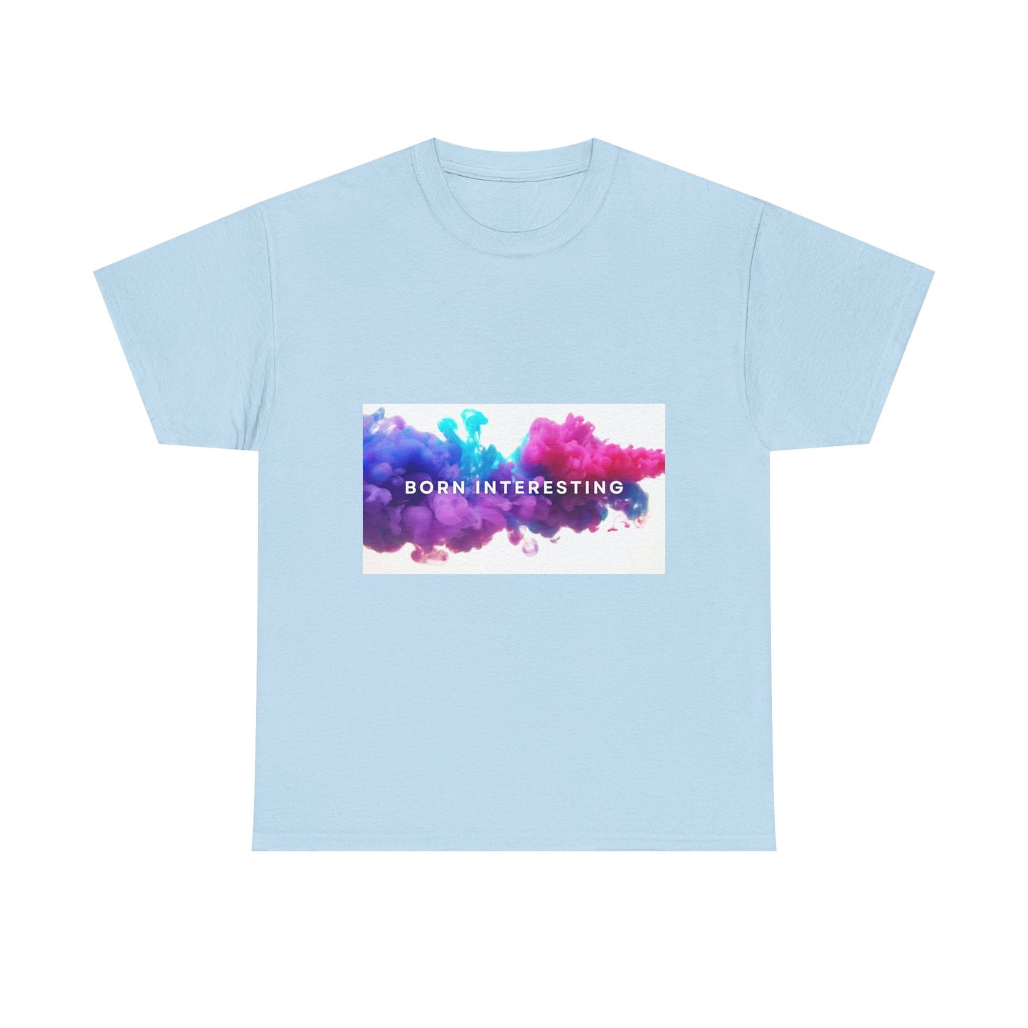 Unisex Cotton Tee – 'Born Interesting' Graphic Shirt, Casual Wear, Gift Idea, Trendy Tee, Daily Wear, Art-Inspired Shirt