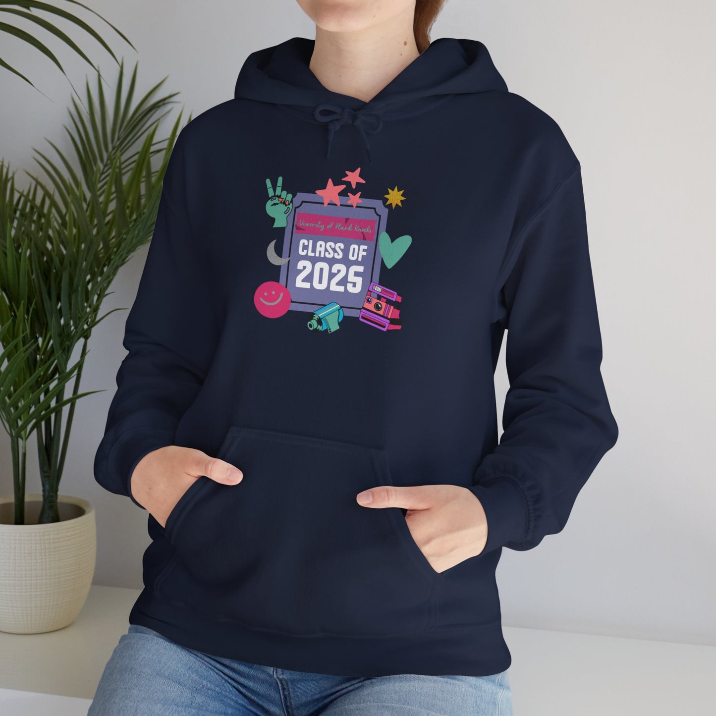 Class of 2025 Graduation Hoodie, Unisex Heavy Blend Hooded Sweatshirt, High School Graduation Gift, Casual Cool Style, College Hoodie
