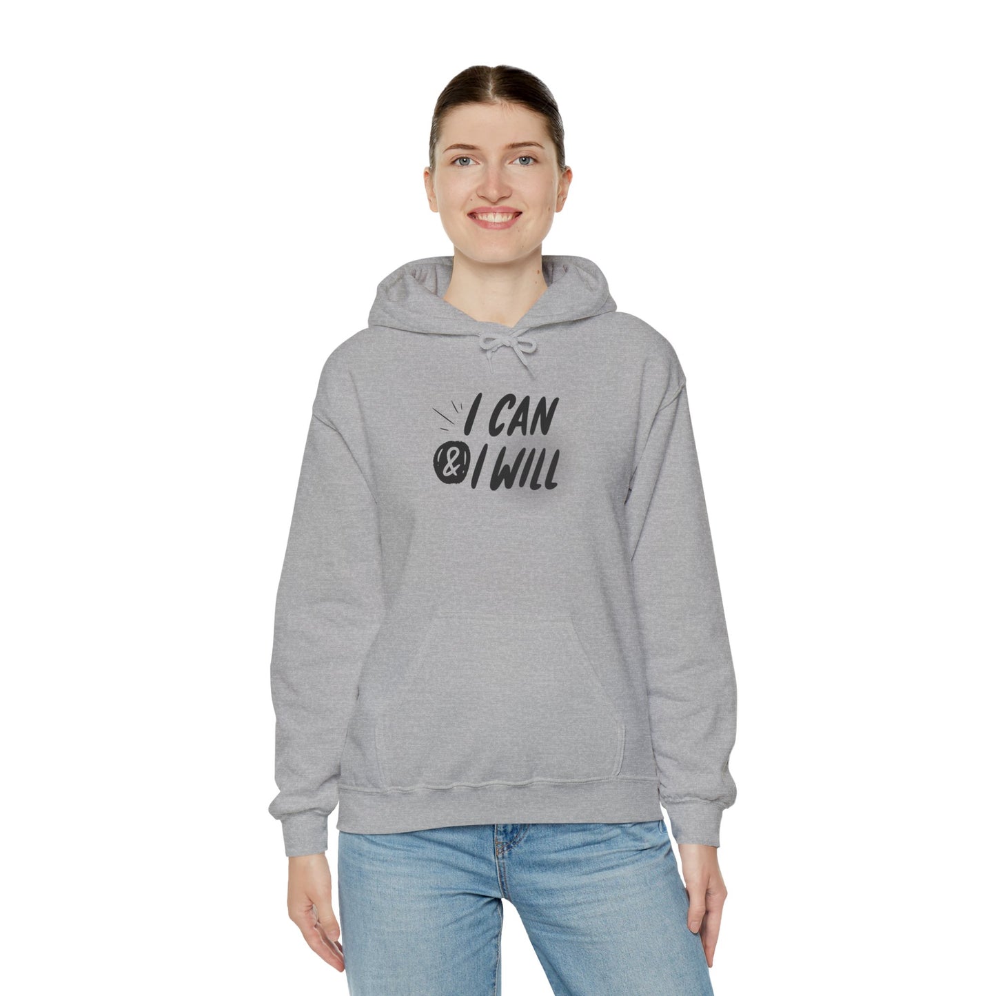 Motivational Hoodie for Empowerment, Cozy Sweatshirt for Inspirational Gift, Unisex Apparel, Perfect for Casual Wear, Gym and Self-Care