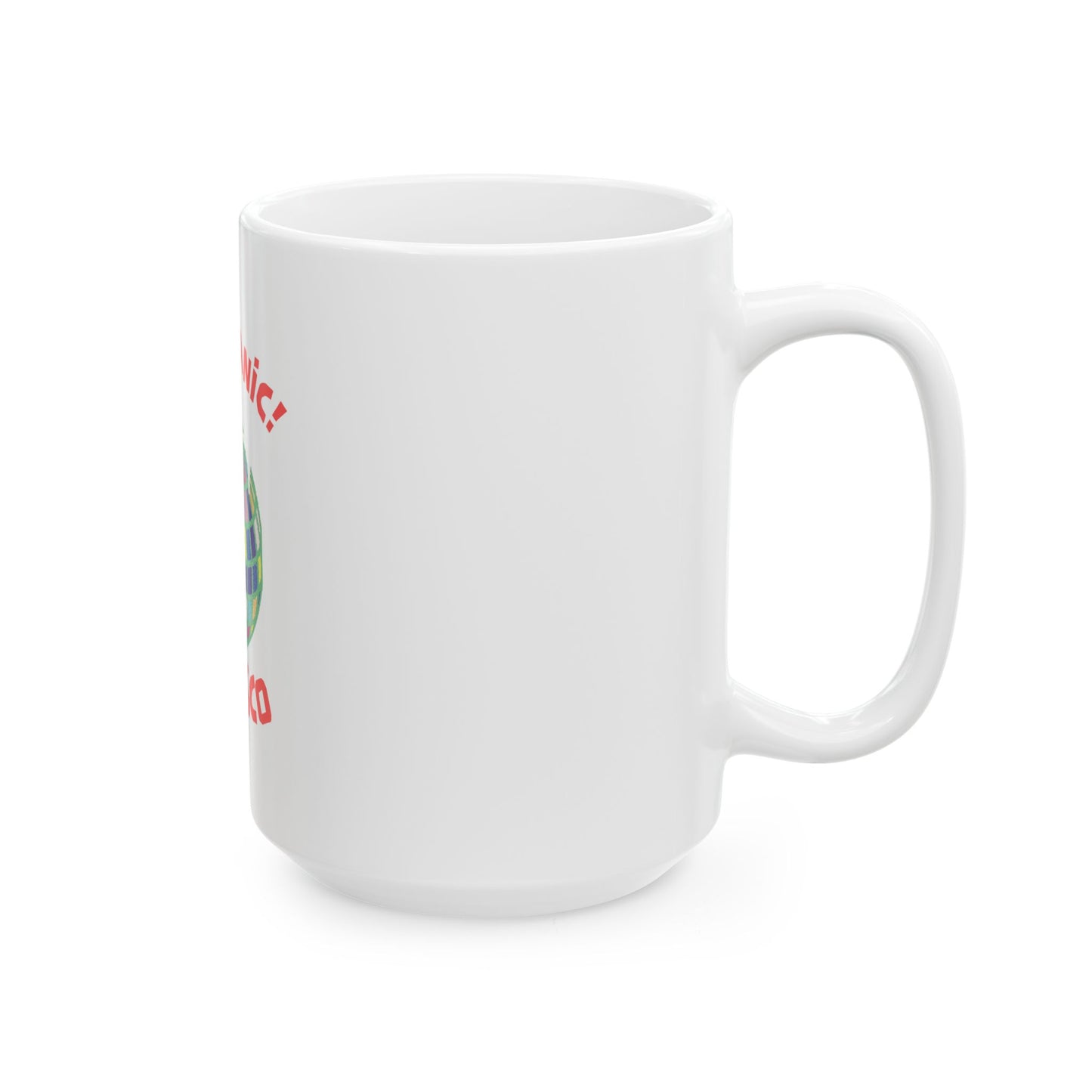 Only Panic No Disco - Themed Ceramic Mug with Funny Quote, Hipster Gift for Coffee Lovers, Fun Kitchen Decor, Perfect for Parties and Celebrations