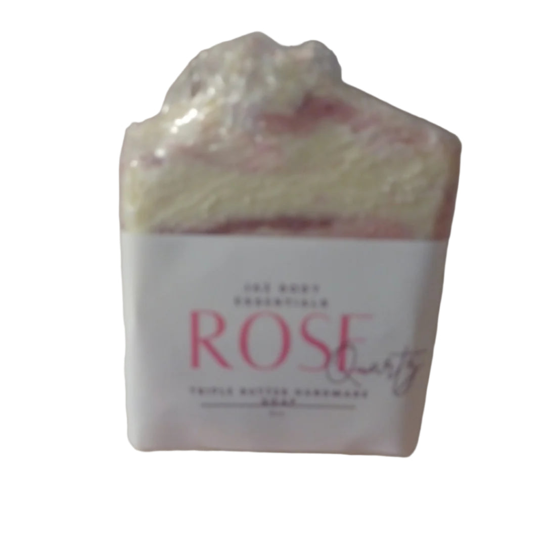 Rose Quartz Triple Butter Soap Bar 4.5oz-4