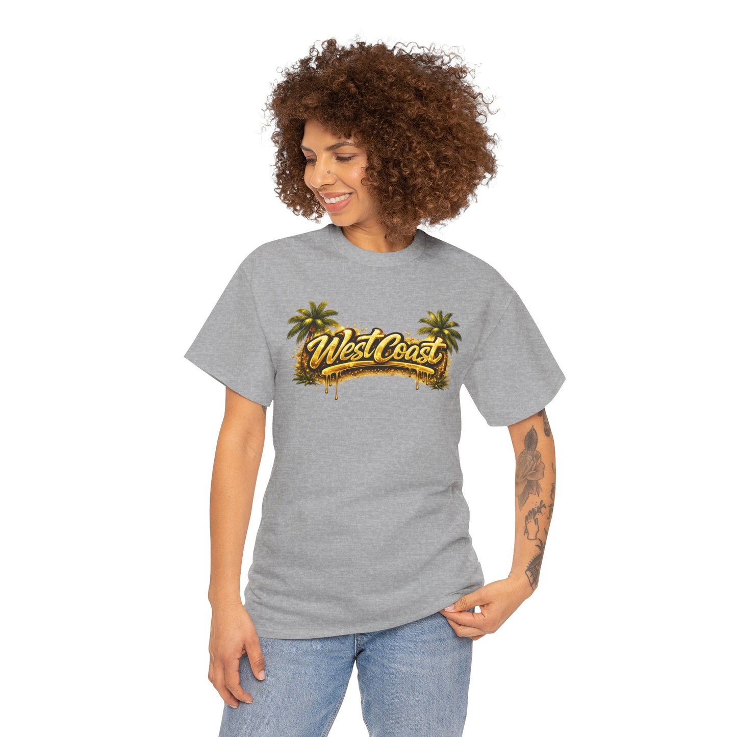 West Coast Palm Tree T-Shirt — Retro Surf Vibe Tee