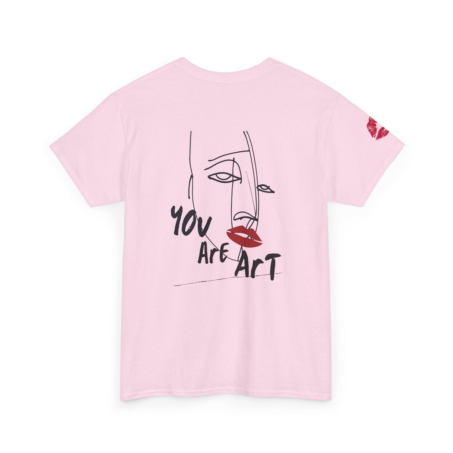 YOU ARE ART - SINGLE, TAKEN... Artistic Unisex Cotton Tee with Heartfelt Prints, Casual Wear, Gift for Artists, Streetwear, Inspirational Fashion