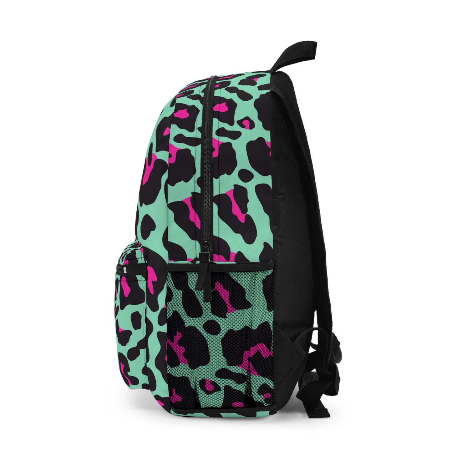 Stylish Colorful Leopard Print Backpack for Trendy Teens, School, Travel, Gift, Fashion Statement