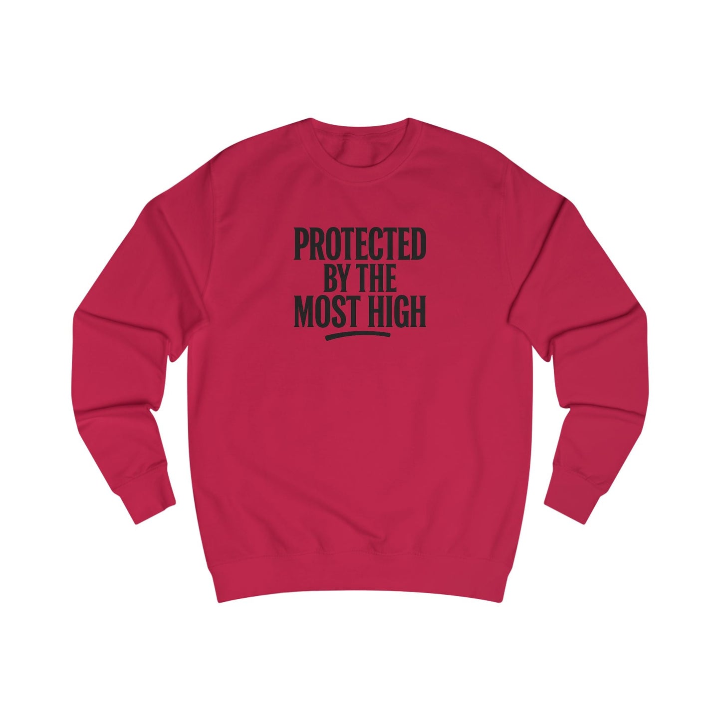 Protected By The Most High Sweatshirt — Psalm 91 Inspirational Crewneck