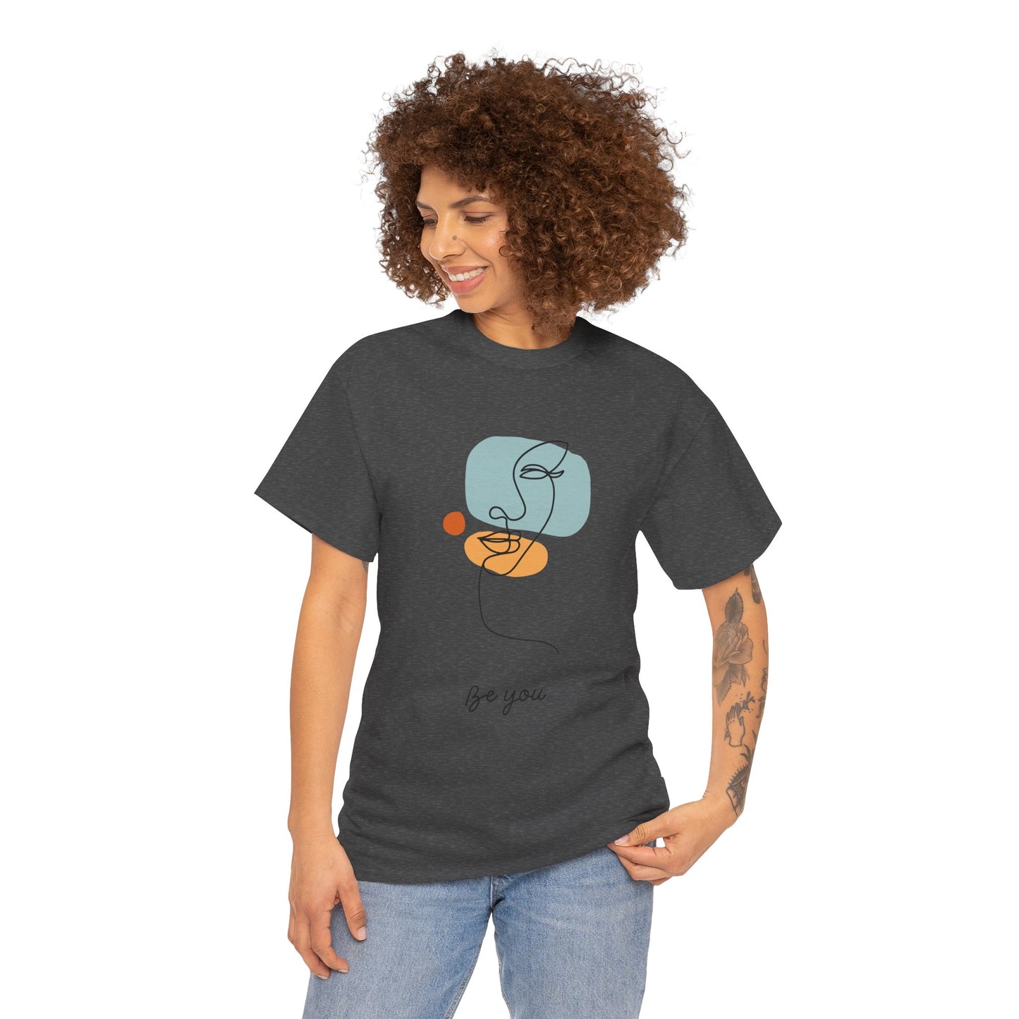 Be You Unisex Cotton Tee - Inspirational Graphic Tee for Self-Love, Gift for Friends, Casual Wear, Birthday, Everyday Comfort