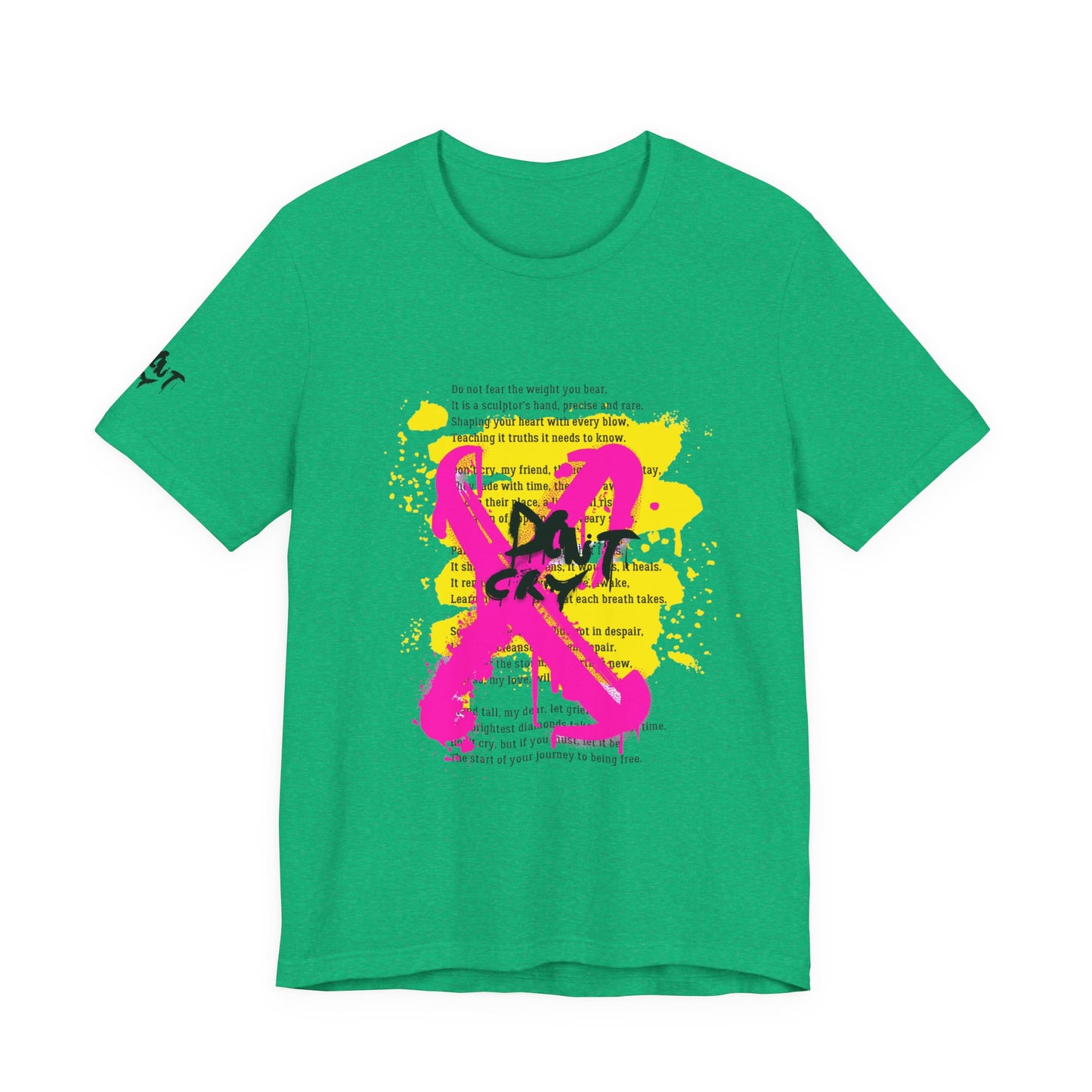 Inspirational Unisex Short Sleeve Tee - Journey to Self-Love & Empowerment