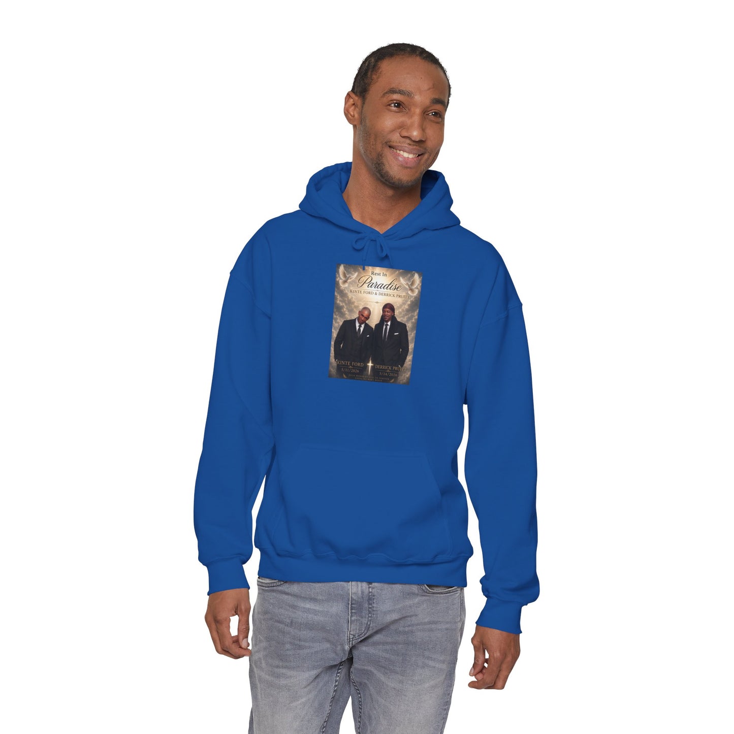 In Memory of Portrait Hoodie — "The Anointing" Ministry Sweatshirt