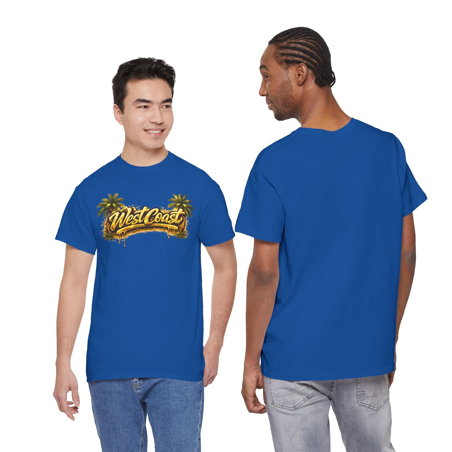 West Coast Palm Tree T-Shirt — Retro Surf Vibe Tee