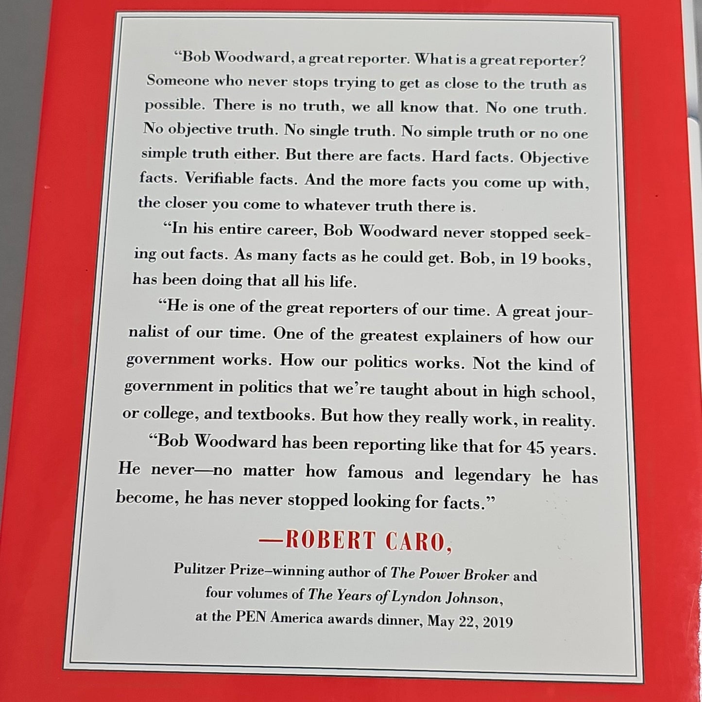 RAGE by Bob Woodward Book Hardback (New)