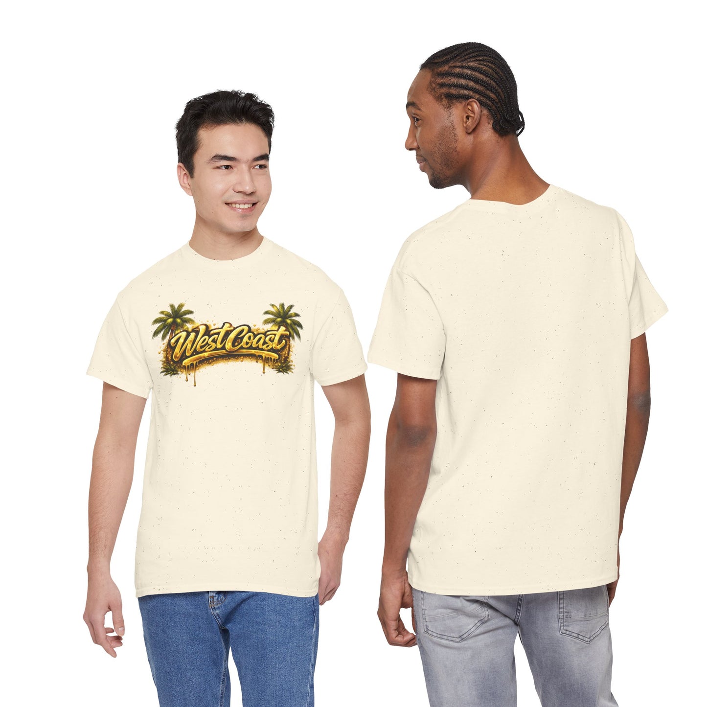 West Coast Palm Tree T-Shirt — Retro Surf Vibe Tee