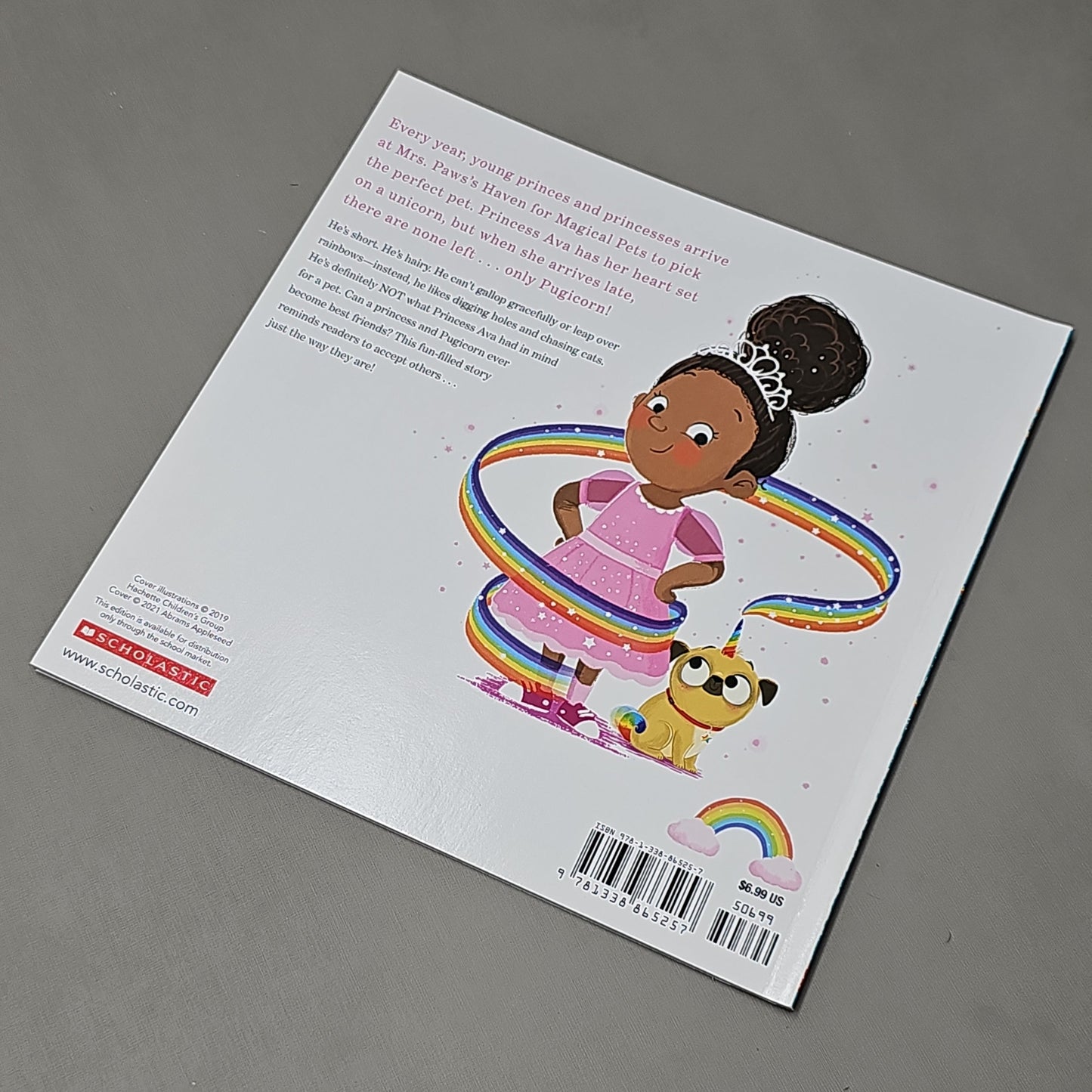 SCHOLASTIC When You Adopt a Pugicorn by Matilda Rose & Tim Budgen Paperback Book (New)
