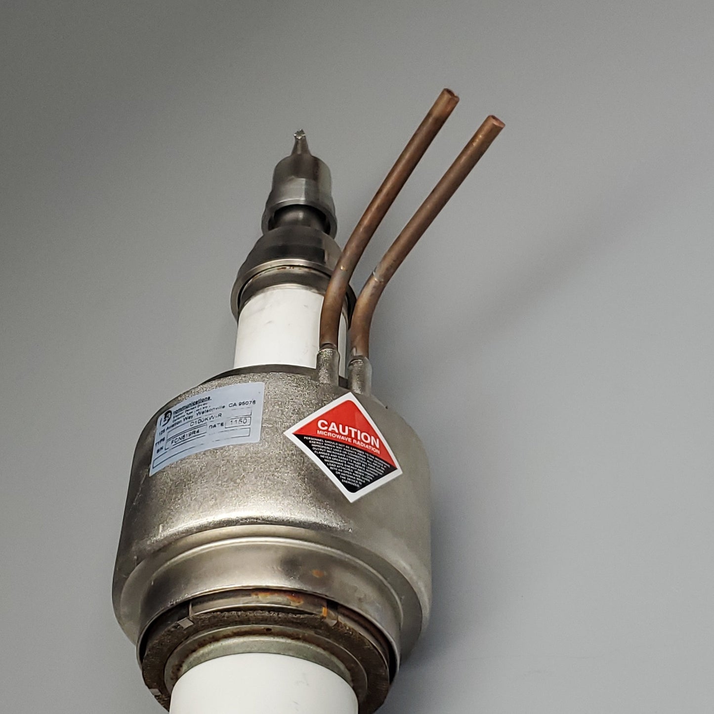 L3 Communications L-Band Magnetron Microwave Tube 0100KW-R  (For Parts)