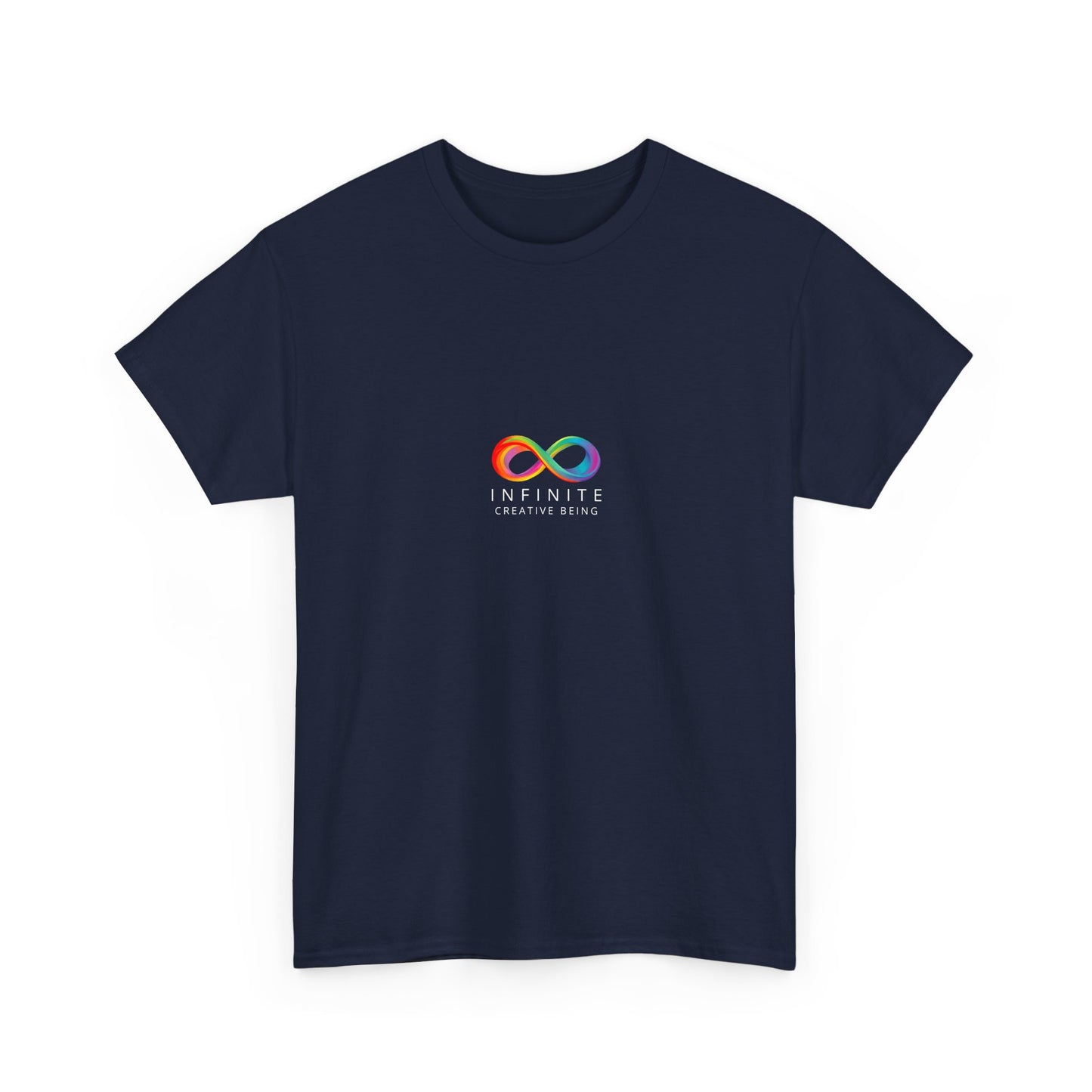 Colorful Infinite Creative Being Unisex Tee, Inclusive Fashion, Everyday Casual Wear, Gift for Friends