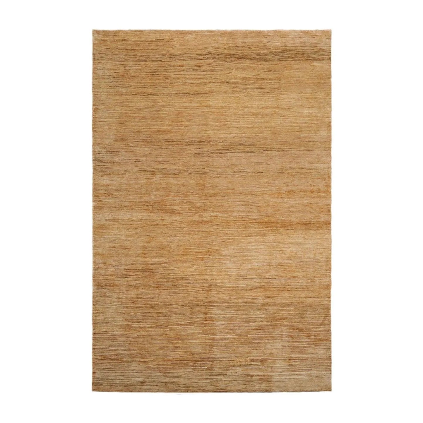 6’ x 9’ Hand Knotted 100% Bamboo Silk Modern Tibetan Designer Area Rug Gold-1