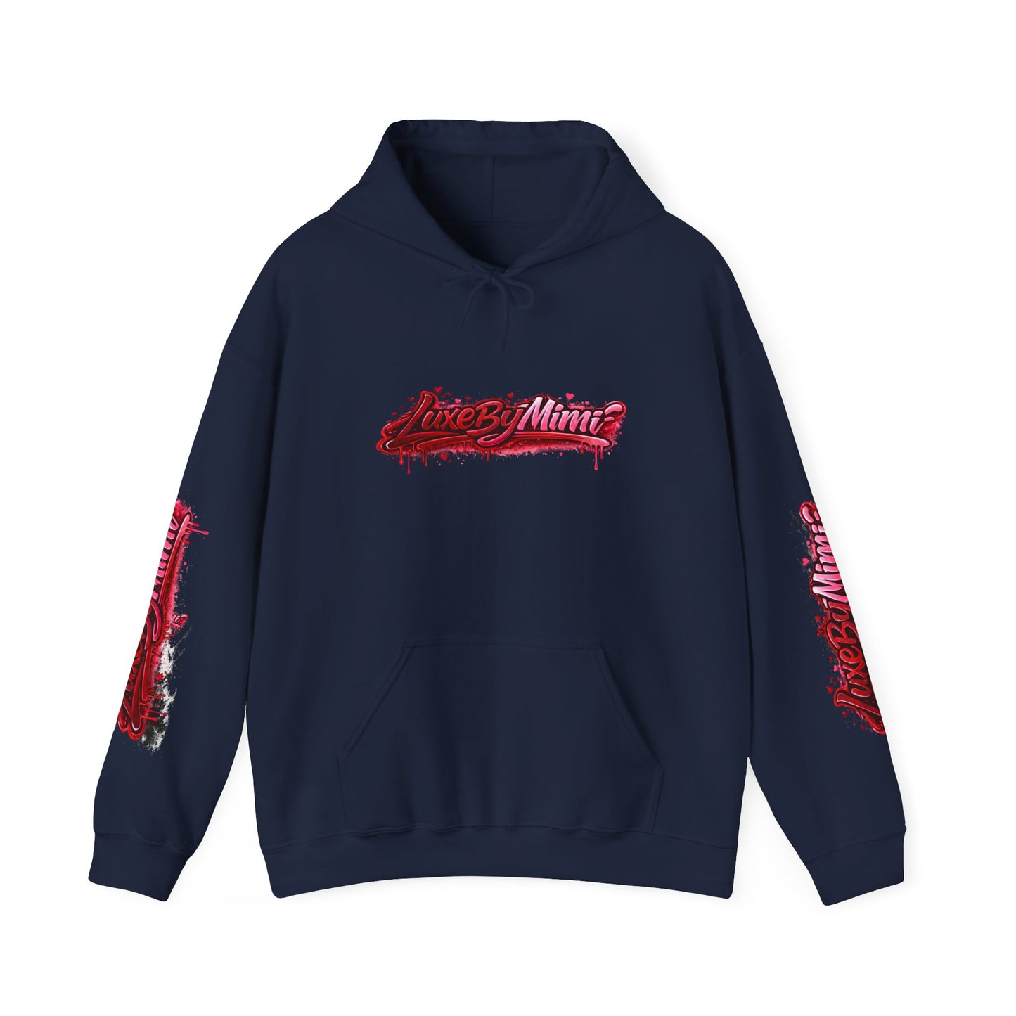 LuxeByMimi Brand Graffiti de Luxe Hoodie — Streetwear Pullover