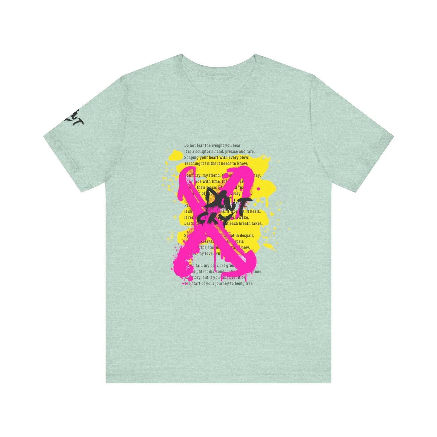 Inspirational Unisex Short Sleeve Tee - Journey to Self-Love & Empowerment
