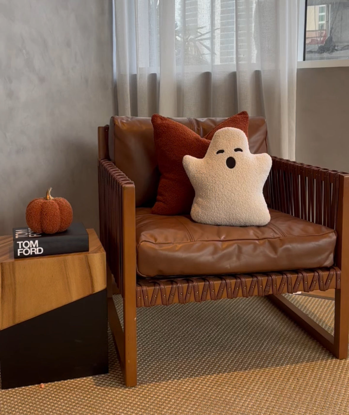 Sherpa Ghost Pillow-3