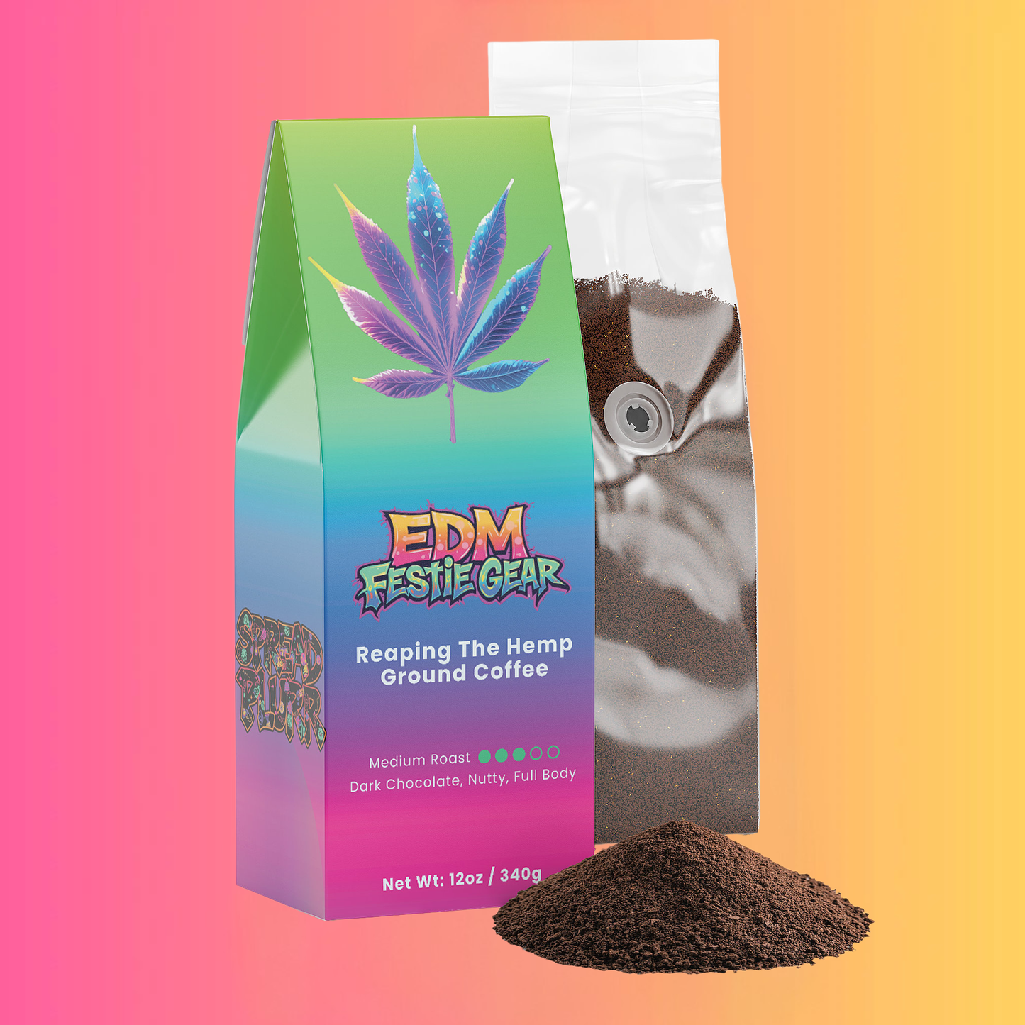 Reaping The Hemp Ground Coffee (Medium Roast)