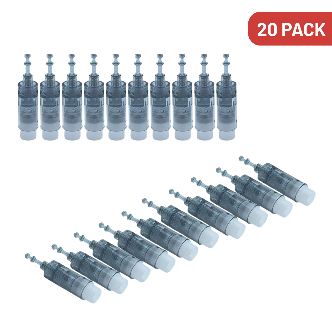 Derma Pen Replacement Cartridges – 20 Pack (16/36/42 Pins) - Value Bundle-0