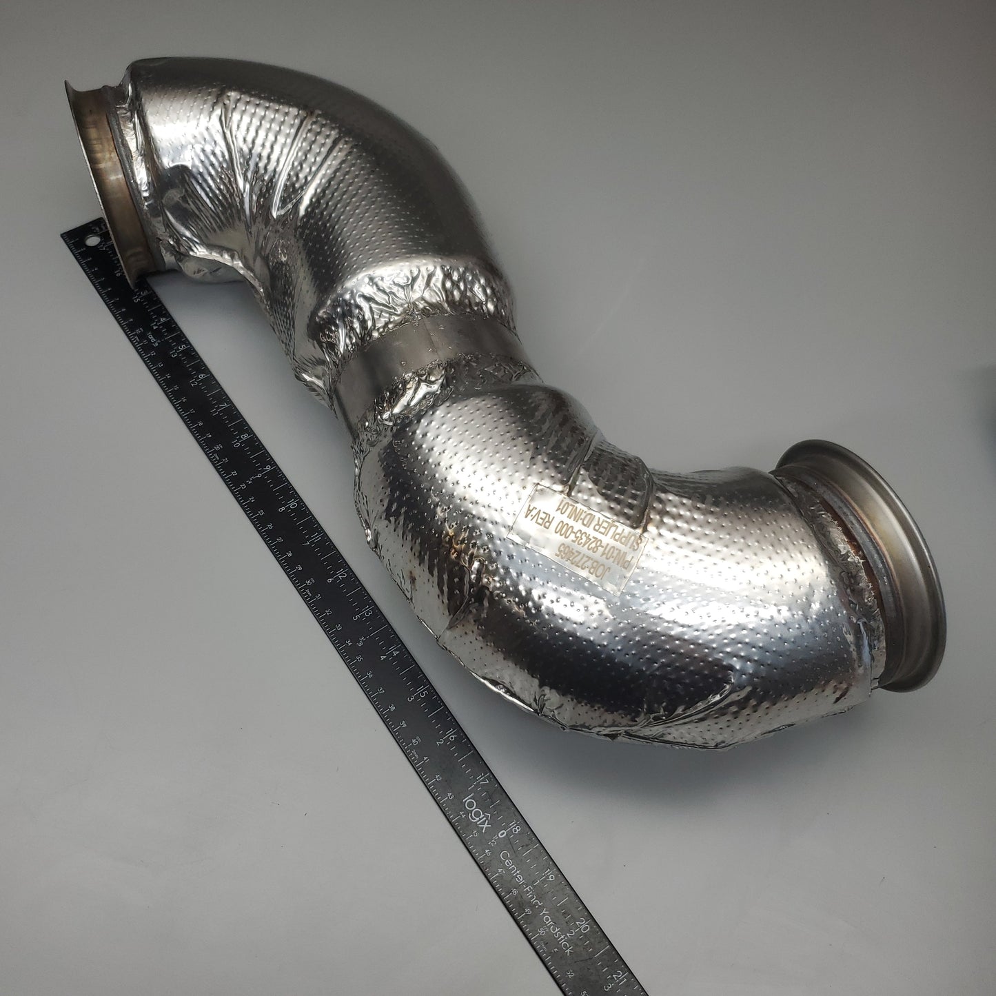 INSULTECH Exhaust Muffler Inlet Pipe S-Shape 0182435000