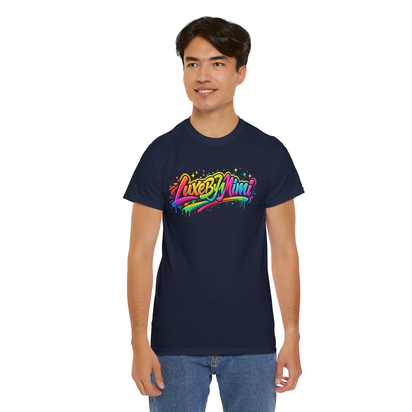 Graffiti Logo T-Shirt — 'Luxe By Mimi' Brand Colorful Streetwear Tee