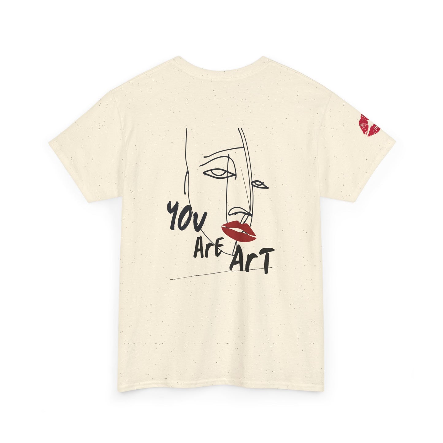 YOU ARE ART - SINGLE, TAKEN... Artistic Unisex Cotton Tee with Heartfelt Prints, Casual Wear, Gift for Artists, Streetwear, Inspirational Fashion