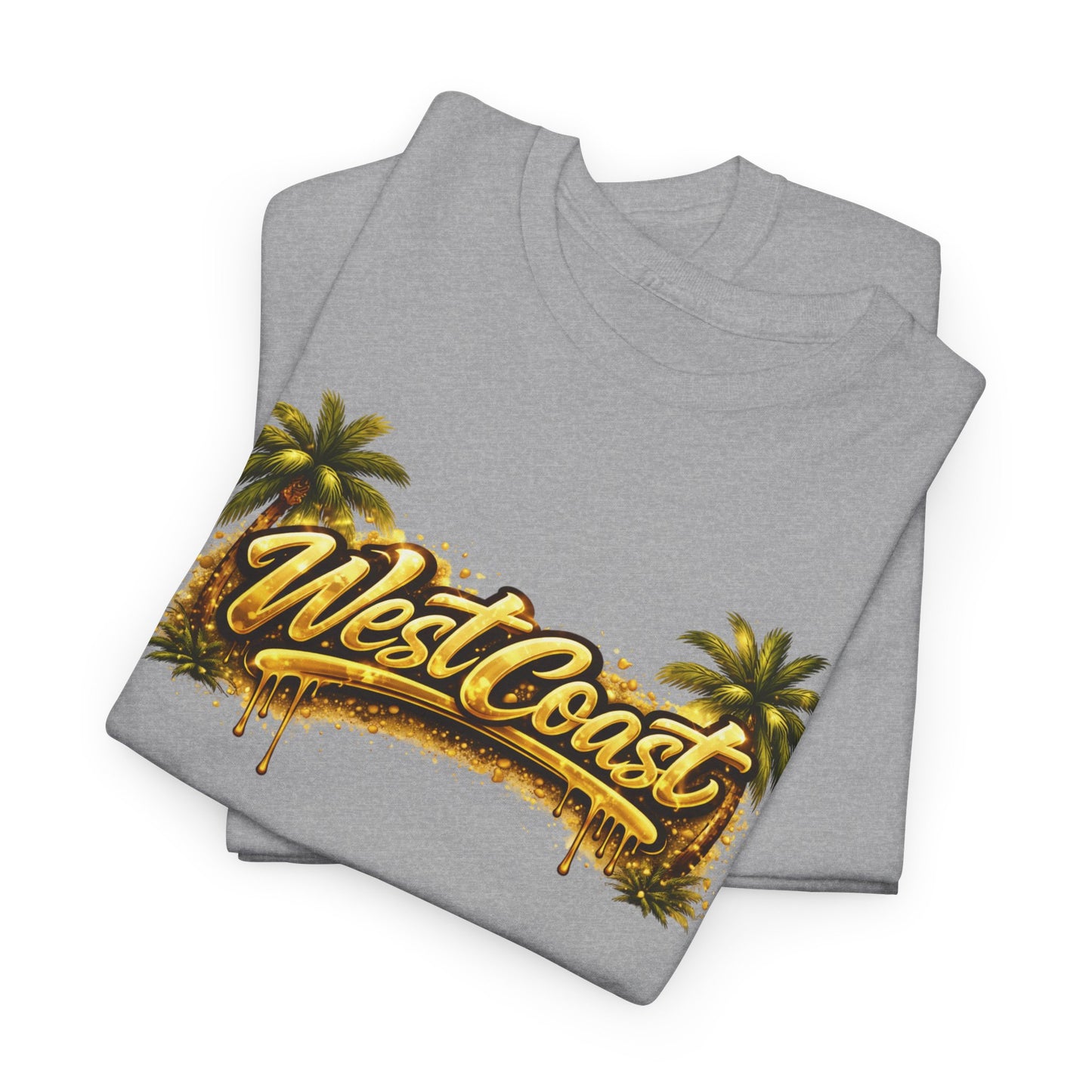 West Coast Palm Tree T-Shirt — Retro Surf Vibe Tee