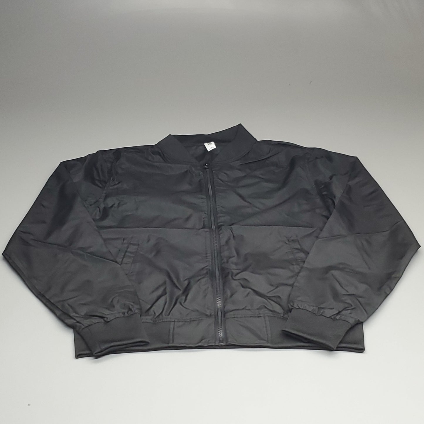 INDEPENDENT TRADING CO. Men's Lightweight Bomber Jacket Sz S Black (New)