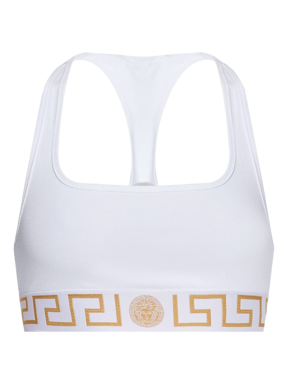 Versace Women Greca Border Scoop Bralette