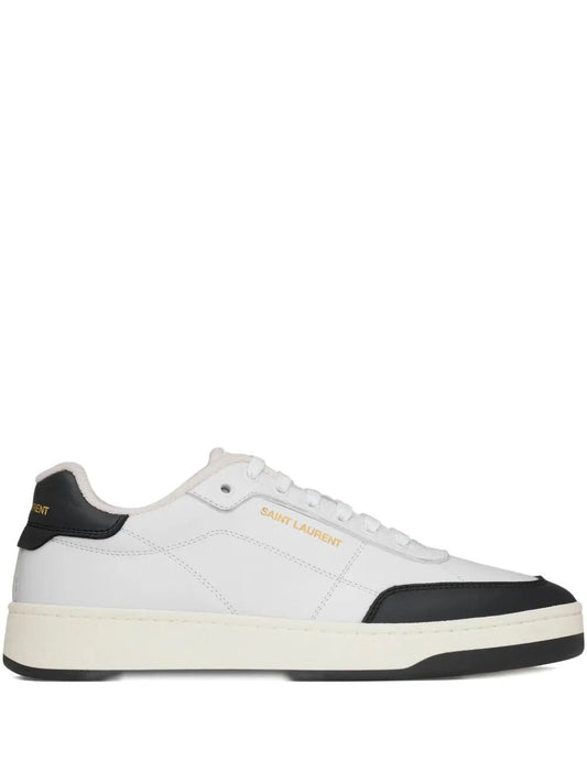 Saint Laurent Men Sl/61 Sneakers In Smooth Leather
