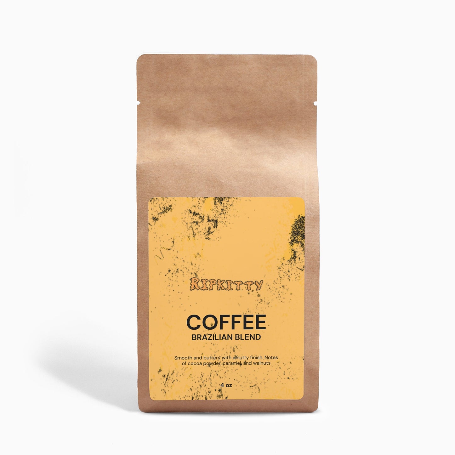 Ripkitty Brazilian Coffee Blend - Single-Origin Whole Bean (4 oz)-0