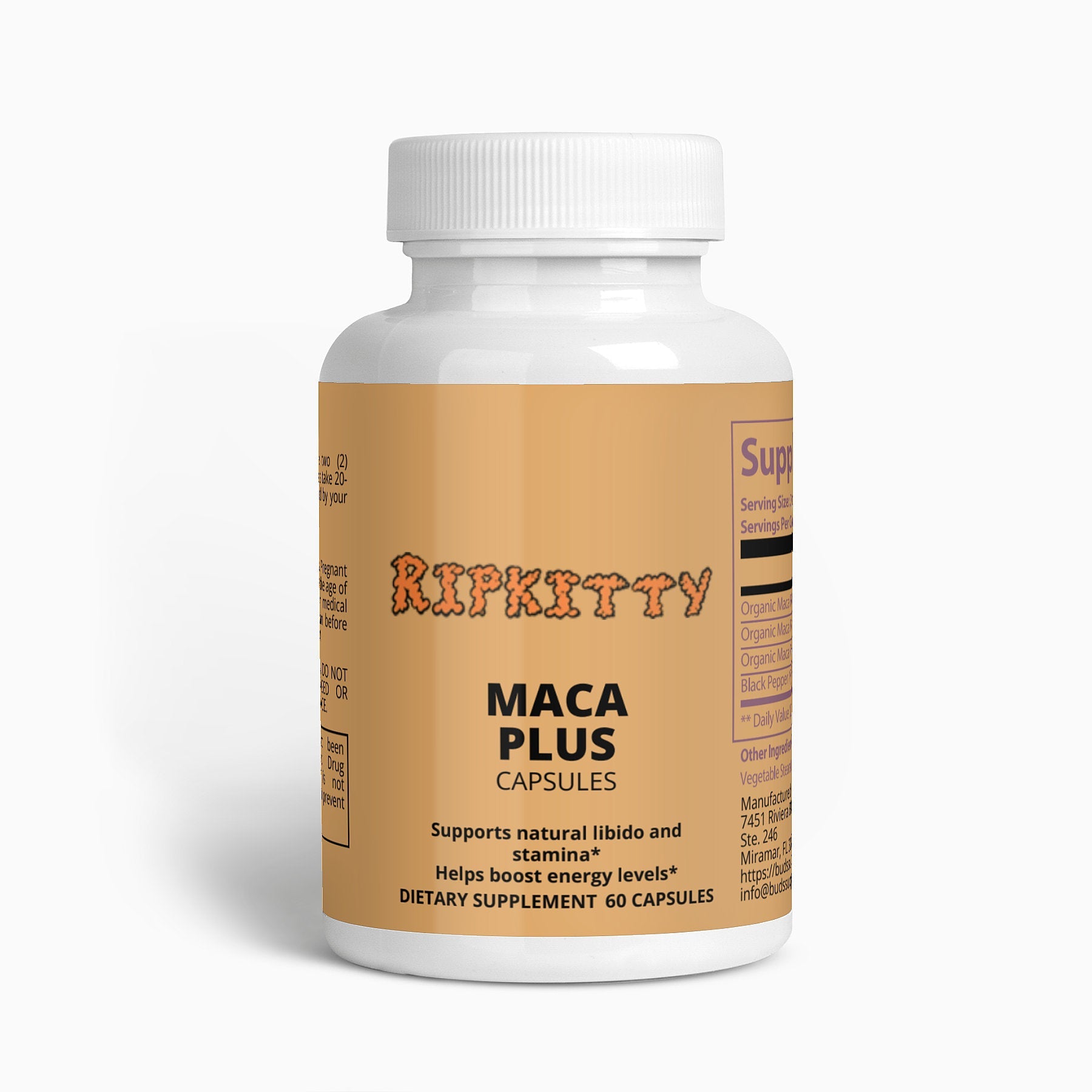Ripkitty Maca Plus 60 Capsules-0