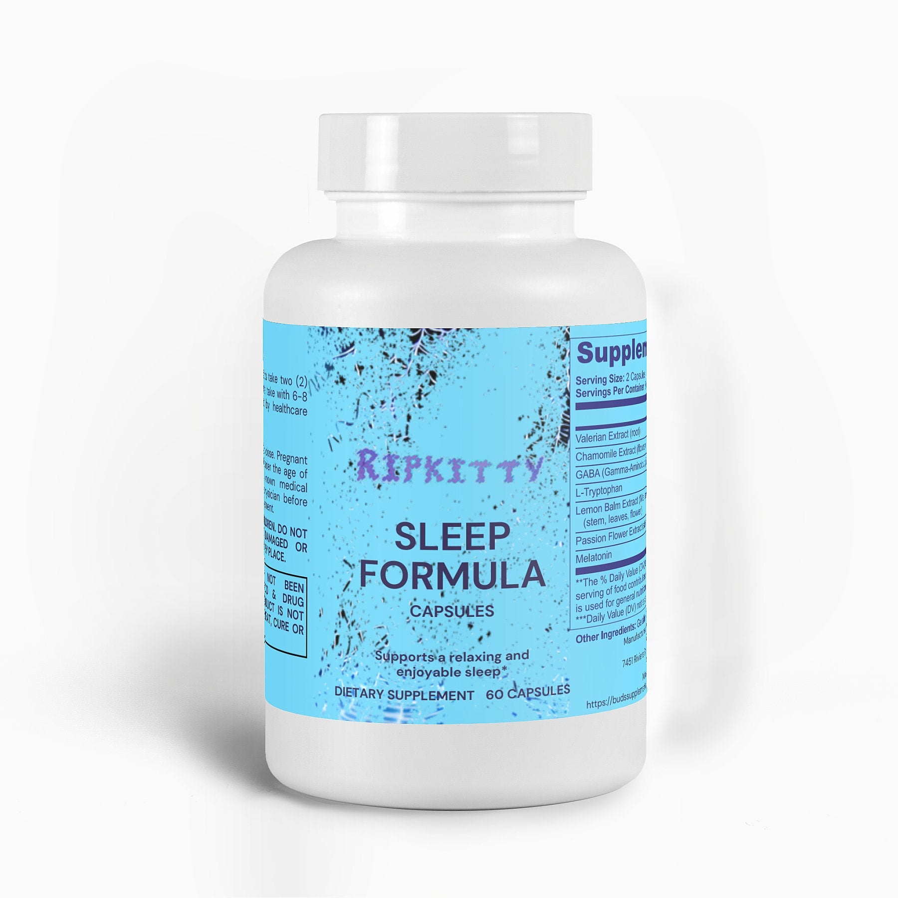 Ripkitty Sleep Formula 60 Capsules-0