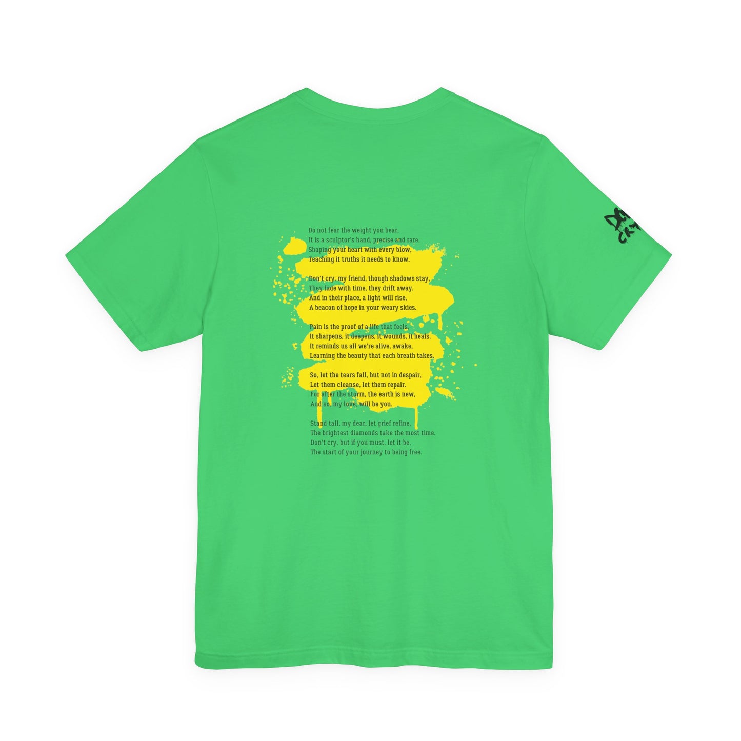 Inspirational Unisex Short Sleeve Tee - Journey to Self-Love & Empowerment