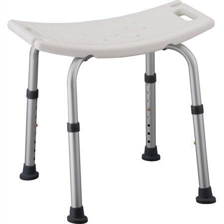 Nova Bath Seat With Back And Arms - White