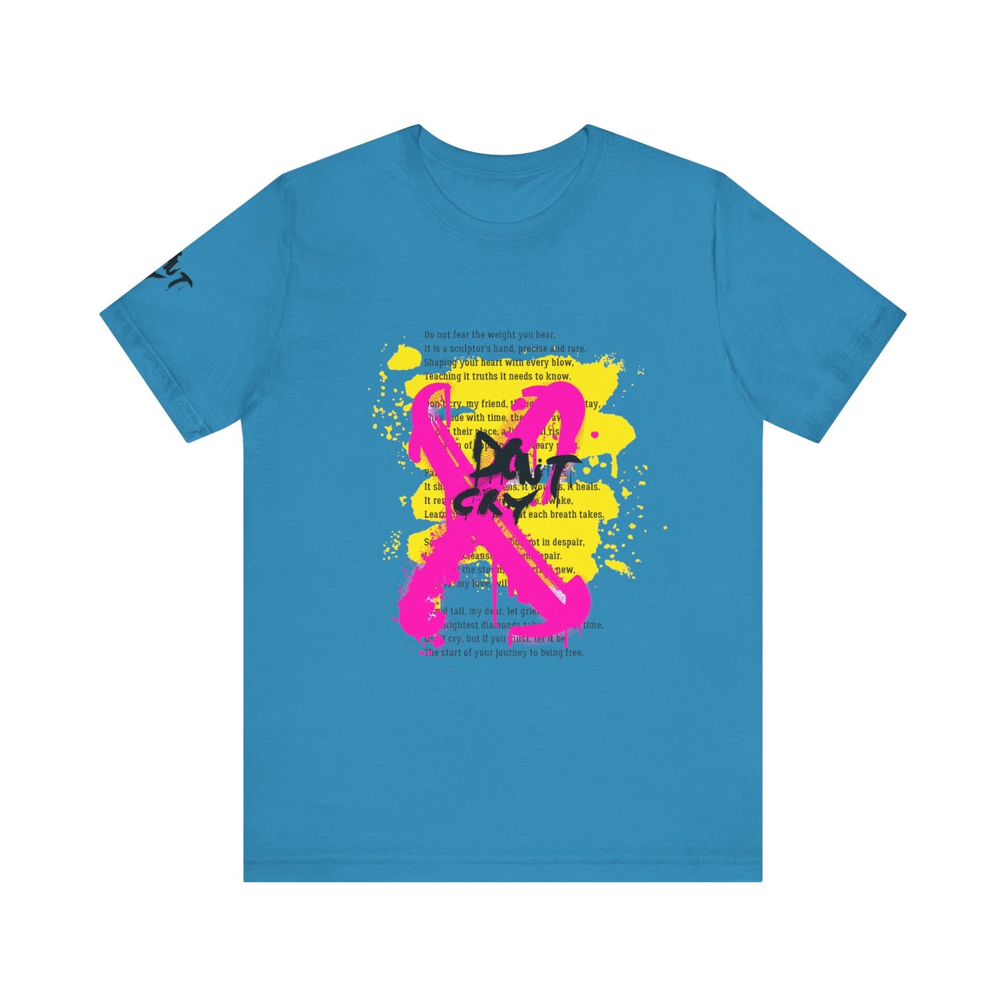 Inspirational Unisex Short Sleeve Tee - Journey to Self-Love & Empowerment